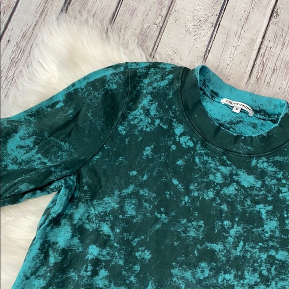 SOLD! Cotton Citizen Tokyo Mini Dress in Teal Dust - Picture 3 of 9